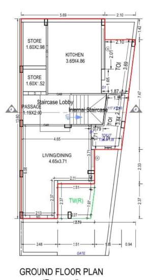  kingsville Floor Plan Ground Floor Plan