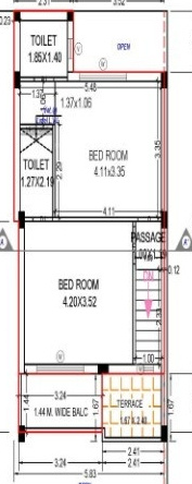  panchvati greens Floor Plan First Floor Plan