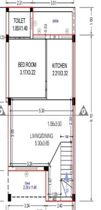  panchvati greens Floor Plan Ground Floor Plan