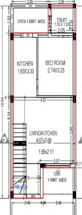  panchvati greens Floor Plan Ground Floor Plan