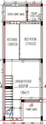  panchvati greens Floor Plan Ground Floor Plan