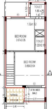  panchvati greens Floor Plan First Floor Plan