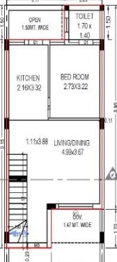  panchvati greens Floor Plan Ground Floor Plan