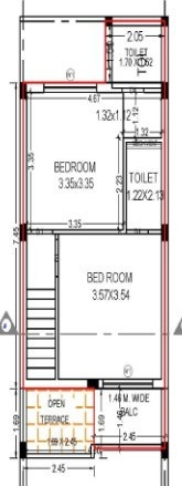  panchvati greens Floor Plan First Floor Plan
