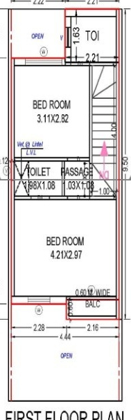  panchvati greens Floor Plan First Floor Plan