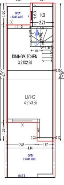  panchvati greens Floor Plan Ground Floor Plan