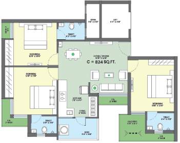  sapphire gold Floor Plan Floor Plan
