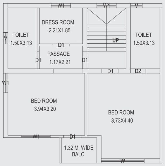  om bunglows Floor Plan First Floor Plan
