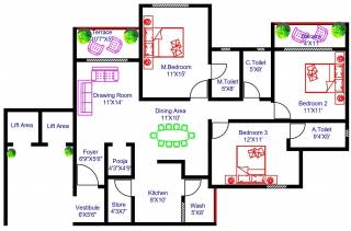  vision-jabalpur Floor Plan Floor Plan