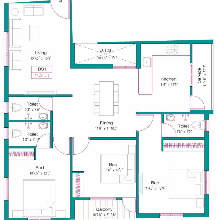 Floor Plan sky tower Floor Plan Floor Plan