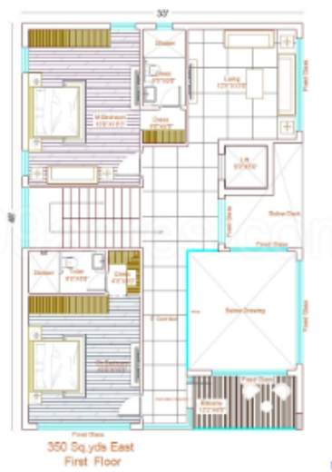  elite vistas Floor Plan First Floor Plan