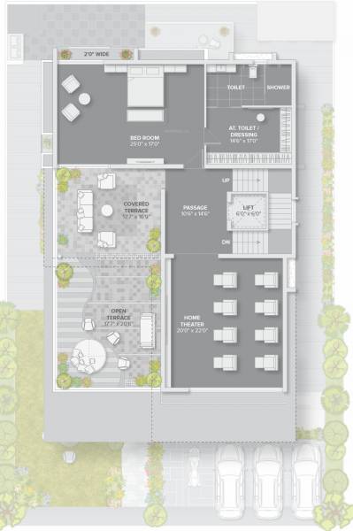  posh-ville Floor Plan Second Floor Plan