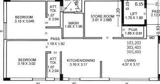 somnath heights Floor Plan Floor Plan