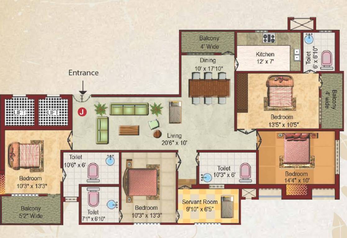 Floor Plan oak forest Floor Plan Floor Plan