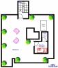 cloud-ville Floor Plan Upper Level Duplex Plan