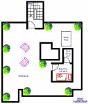  cloud-ville Floor Plan Upper Level Duplex Plan
