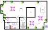  cloud-ville Floor Plan Upper Level Duplex Plan