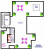  cloud-ville Floor Plan Upper Level Duplex Plan