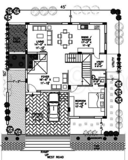 apr pranav antilia Floor Plan Lower Ground Floor Plan