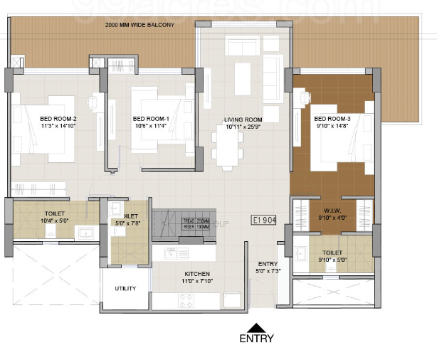 Lower Level Duplex Plan golf estate Floor Plan Lower Level Duplex Plan