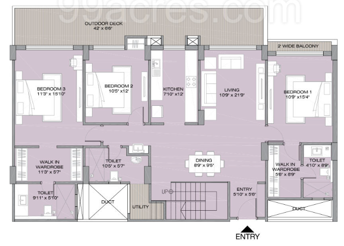 golf estate Floor Plan Lower Level Duplex Plan