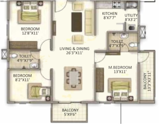 Floor Plan trendsquares ortus 3 Floor Plan Floor Plan