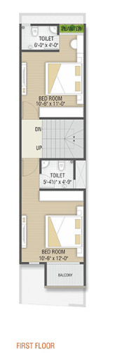  bunglows Floor Plan First Floor Plan