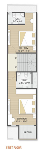  bunglows Floor Plan First Floor Plan