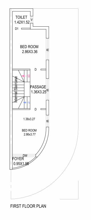  house 2 Floor Plan First Floor Plan