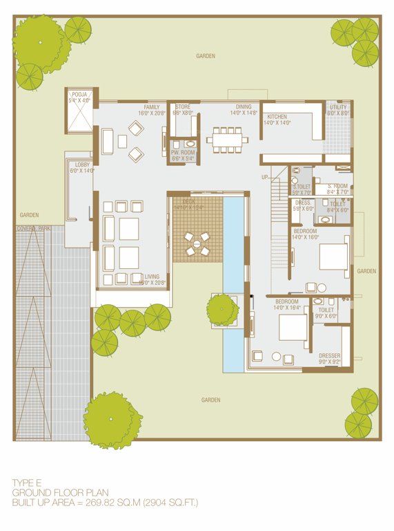  swarnabhoomi Floor Plan Ground Floor Plan