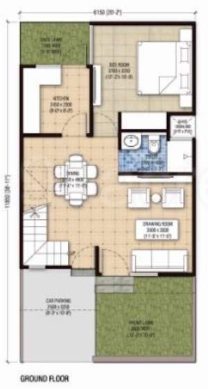  swastik grand villas phase i Floor Plan Ground Floor Plan