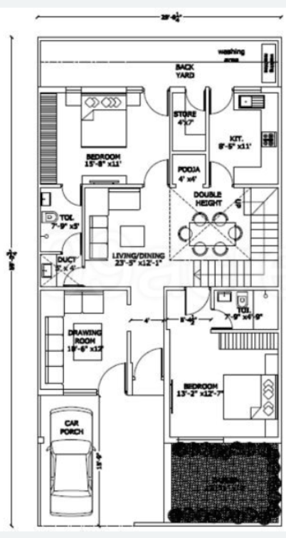  city Floor Plan Lower Ground Floor Plan