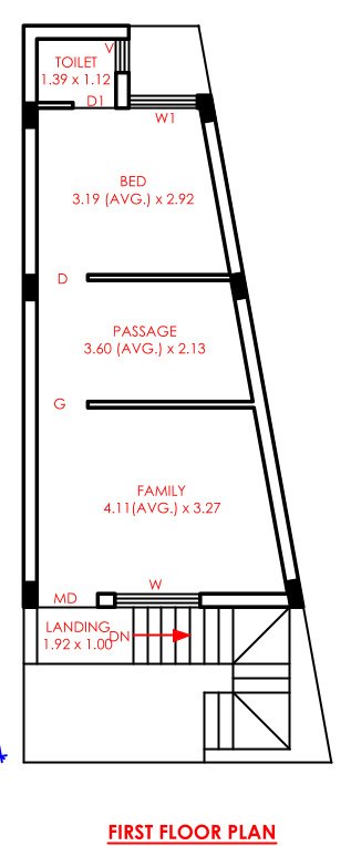  residency Floor Plan First Floor Plan