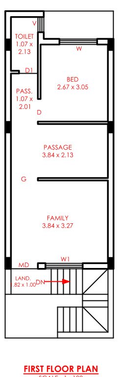  residency Floor Plan First Floor Plan