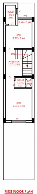  residency Floor Plan First Floor Plan