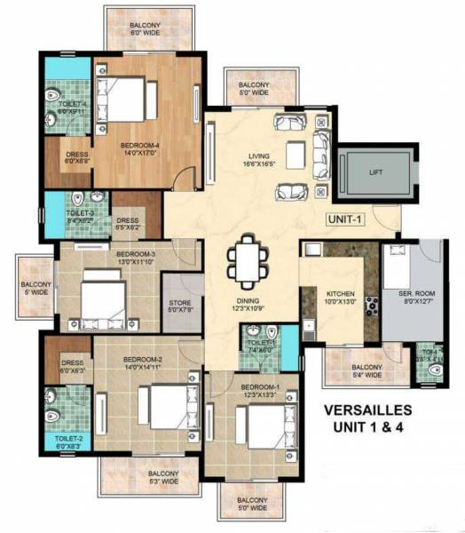 Floor Plan la-parisian- Floor Plan Floor Plan