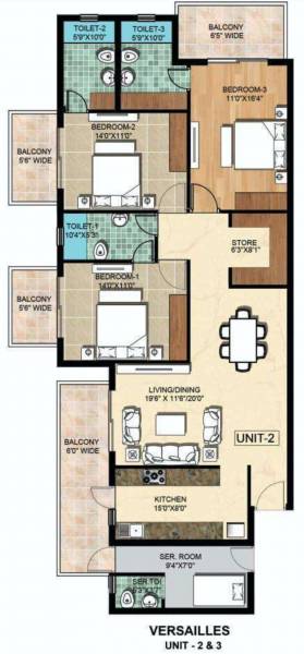 Floor Plan la-parisian- Floor Plan Floor Plan