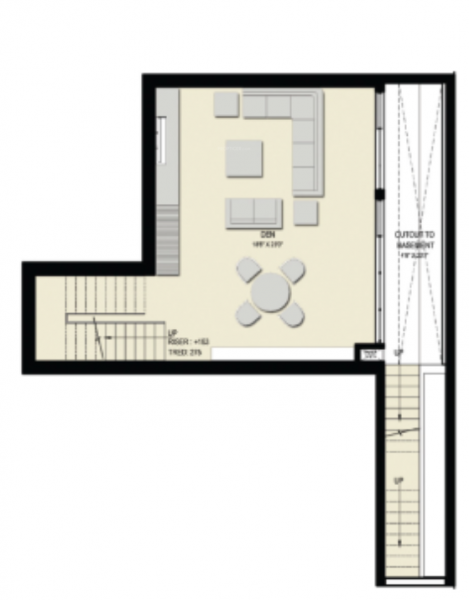  villas Floor Plan Basement Floor Plan