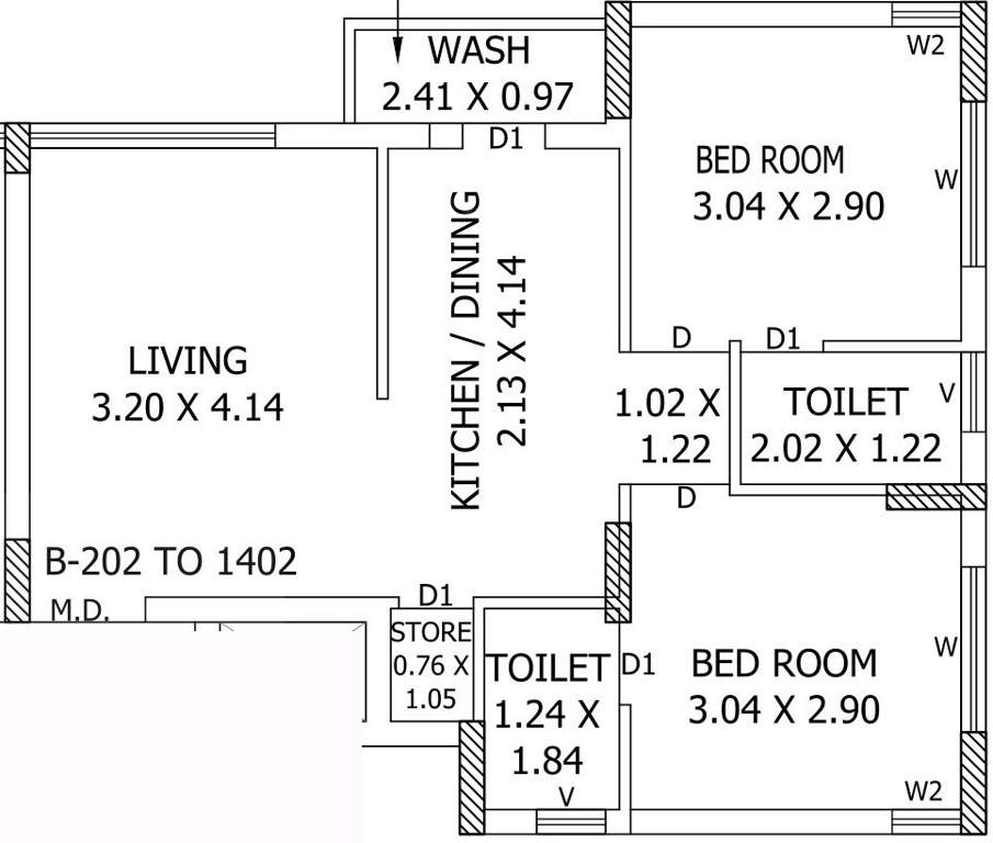 amarnath heights Floor Plan Floor Plan