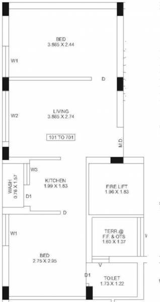  radheshyam-height Floor Plan Floor Plan