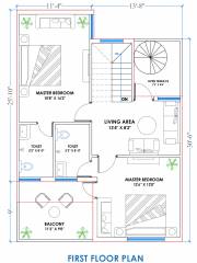 First Floor Plan anaadi-ananta-avenue-phase-1 Floor Plan First Floor Plan