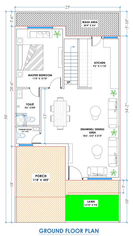  anaadi ananta avenue phase 1 Floor Plan Ground Floor Plan