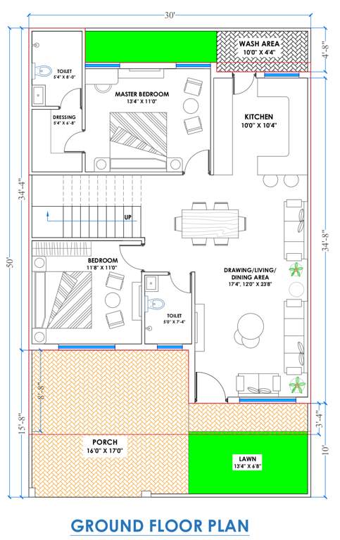  anaadi ananta avenue phase 1 Floor Plan Ground Floor Plan