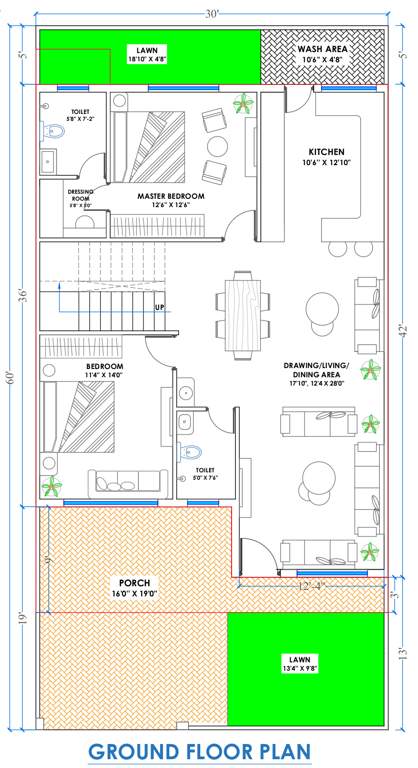  anaadi ananta avenue phase 1 Floor Plan Ground Floor Plan