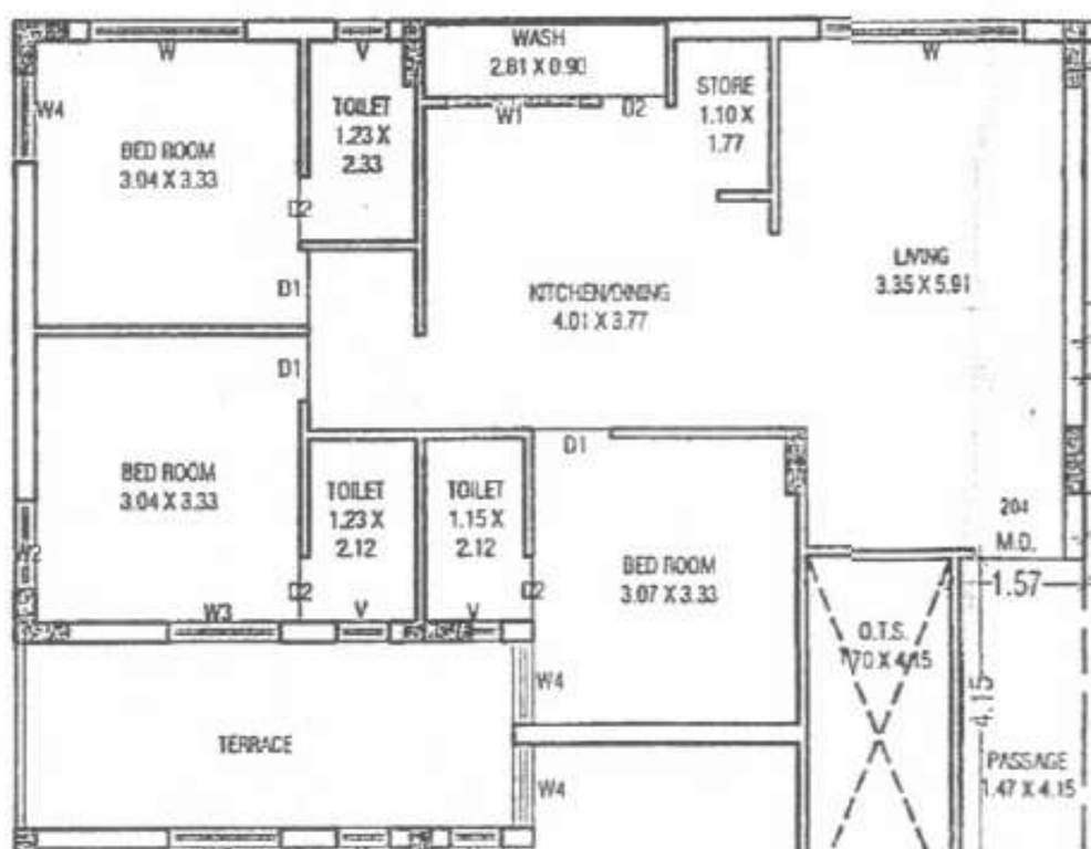  tanishq prime Floor Plan Floor Plan