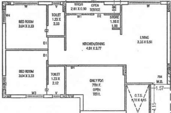  tanishq prime Floor Plan Floor Plan