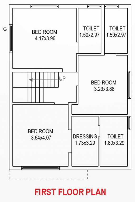 shiv rang Floor Plan First Floor Plan