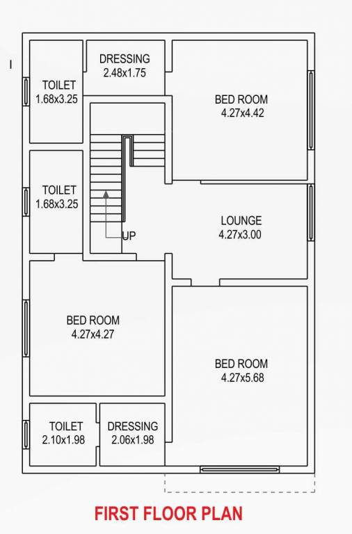shiv rang Floor Plan First Floor Plan