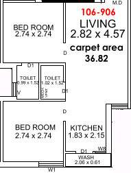  titanium one Floor Plan Floor Plan