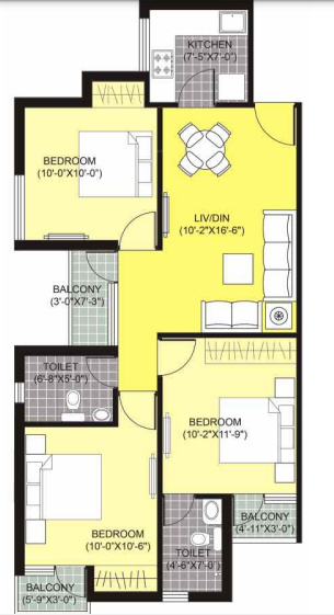  unitech-unihomes Floor Plan Floor Plan